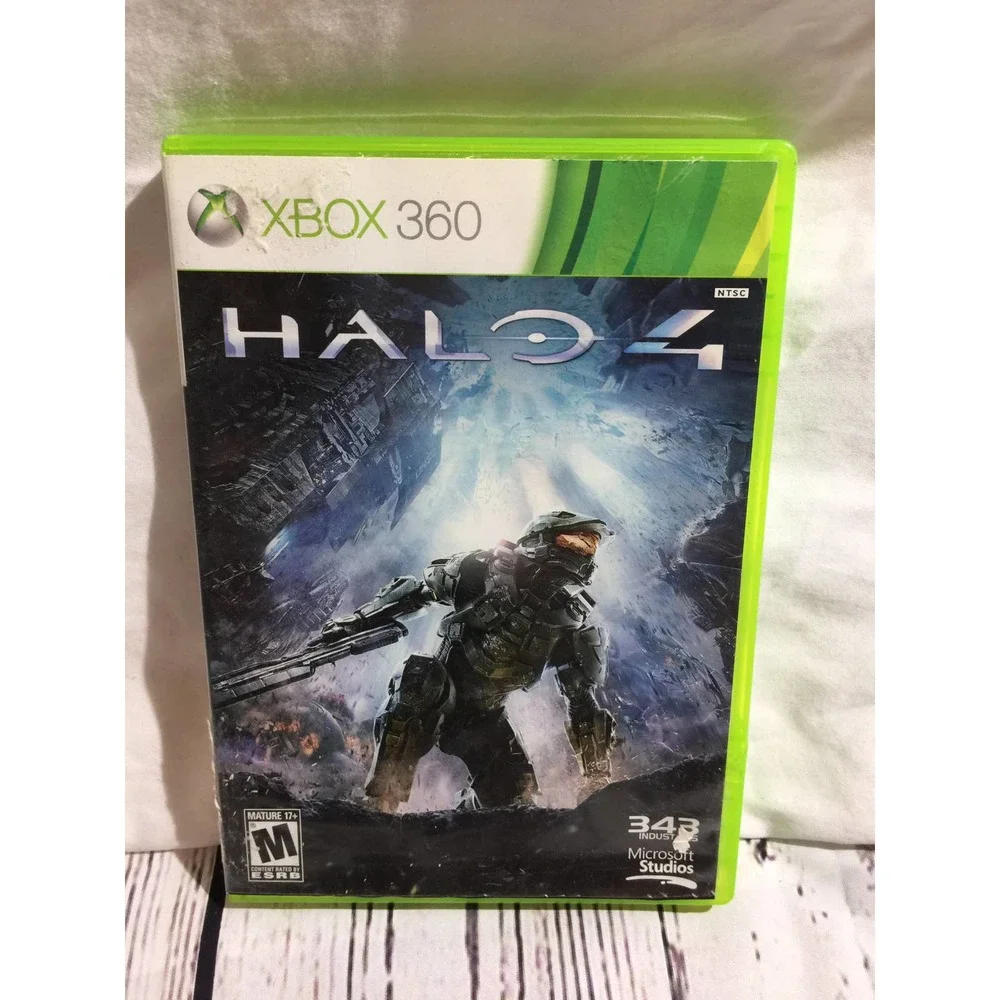 Halo 4 Microsoft XBOX 360 2 discs. No manual